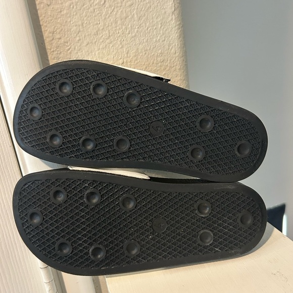 adidas Y-3 Yohji Yamamoto Adilette Slide Sandals White BC0911 Youth Size 4Y - Picture 10 of 10